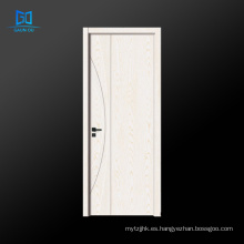 Puerta de textura natural solemne y elegante puerta de madera para el hogar Go-Eg1